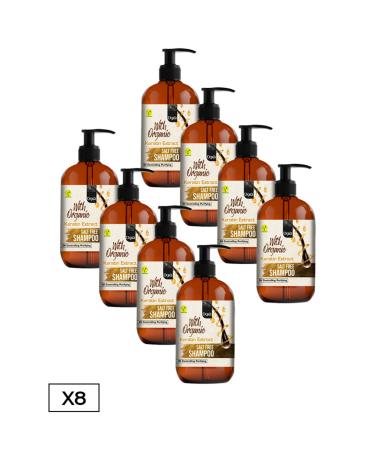 Doxa Salt-Free & Vegan Organic Oil Shampoo Keratin Essence 900 ml 8 Pieces Shampoo