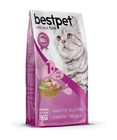 Bestpet Selection Chicken Adult Cat Food 1 kg
