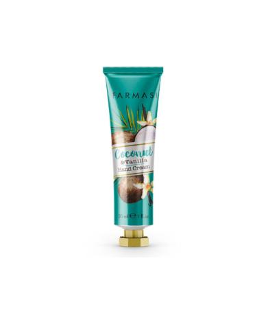 Farmasi Coconut Vanilla Hand Cream 30ml - Buy Online on GoSupps.com