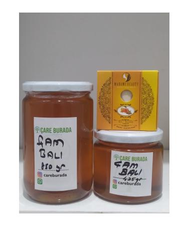 The Solution is Here Natural Pine Honey 850 Gr + 425 Gr Herbal Soap