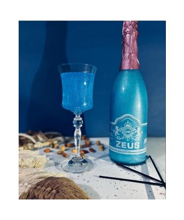 OS ZEUS Non-Alcoholic Blueberry Pineapple Flavored Carbonated Drink