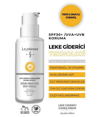 La Joliesse Face and Body Sun Cream Hyaluronic Acid Spf 30 100 ml