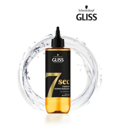 Gliss 7sec Express Repair Care Oil Nutritive 200ml-7 Second Repair Care