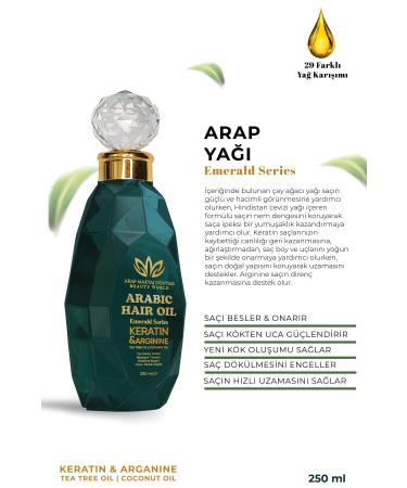 Arabian Makeup World Arabian Oil (250ML) Hair Growth Anti-Loss - Buy Online on GoSupps.com