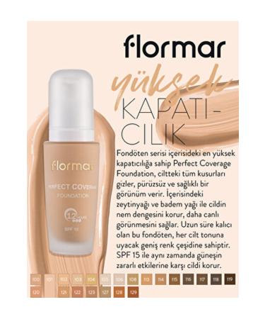Flormar Lively Look High Coverage Foundation | 30 Ml 101 pastel - Buy Online on GoSupps.com