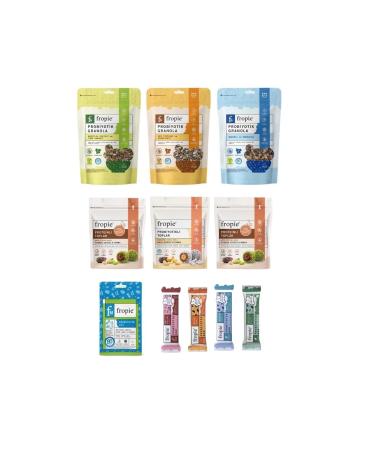 FROPIE Mega Probiotic Package Granola Snack Balls Probiotic Mix and Mixed Bar