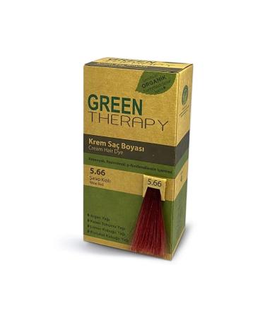 Green Therapy Wine Red Hair Dye Cream