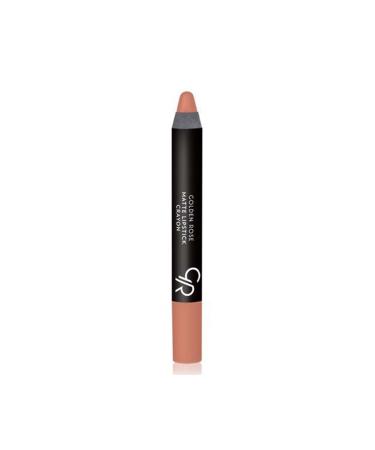 Golden Rose Matte Pencil Lipstick - Matte Lipstick Crayon No: 26