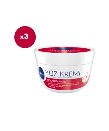 NIVEA Anti-Aging Face Cream 100 Ml X 3 Pieces