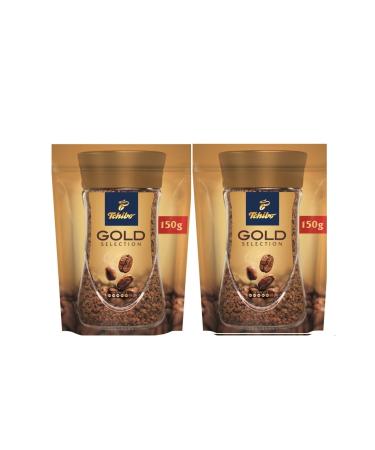 Tchibo Gold Selection Instant Coffee Economic Package 150 Gr 2-Piece