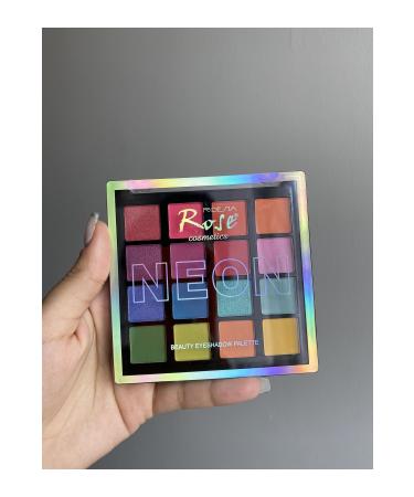 Rose Neon 16 Color Eyeshadow Palette