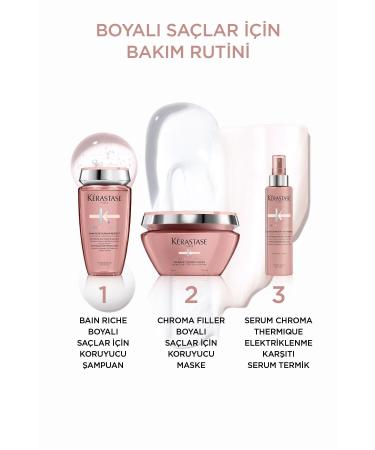 Kerastase Chroma Absolu Bain Riche Nourishing and Protective Shampoo for Colored Hair 250ml - Buy Online on GoSupps.com