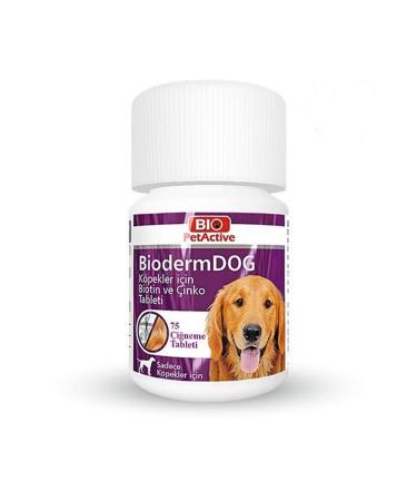 Bio Petactive Biodermdog 75 Tabs