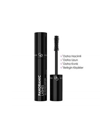 Golden Rose Volumizing Black Mascara - Panoramic Lashes All In One Mascara - Buy Online on GoSupps.com