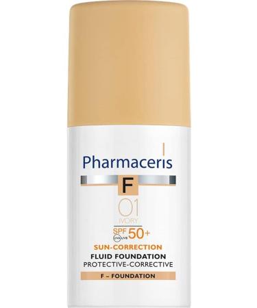 Pharmaceris Spf 50+ Ivory Protective Corrective Foundation Concealer Foundation Fluide Concealer Foundation