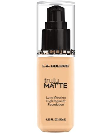 LA Colors La Colors Truly Matte Foundation Porcelain