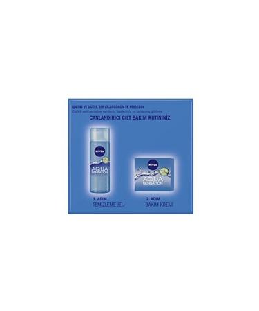 NIVEA Aqua Sensation Revitalizing Face Care Cream (50ml) Normal & Combination Skin With Cucumber Extract - Buy Online on GoSupps.com