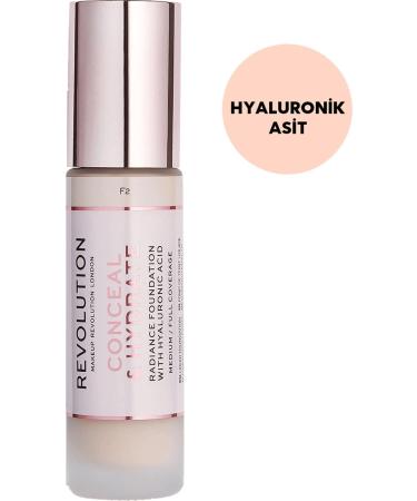Revolution Conceal And Hydrate Foundation F2