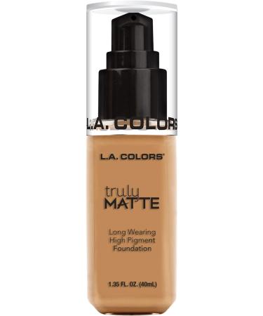 LA Colors La Colors Truly Matte Foundation Warm Honey