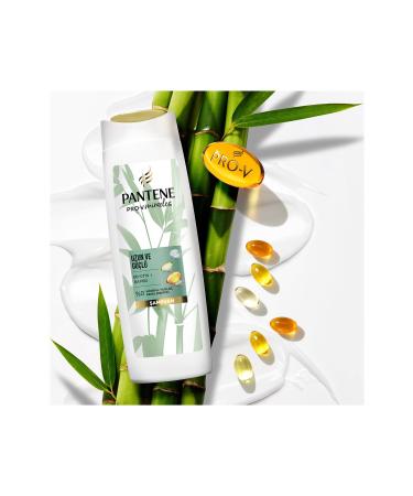 Pantene Long and Strong Bamboo and Biotin Hair Care Set (Shampoo 400 ml + Conditioner 275 ml + Mask 160 ml) - Buy Online on GoSupps.com