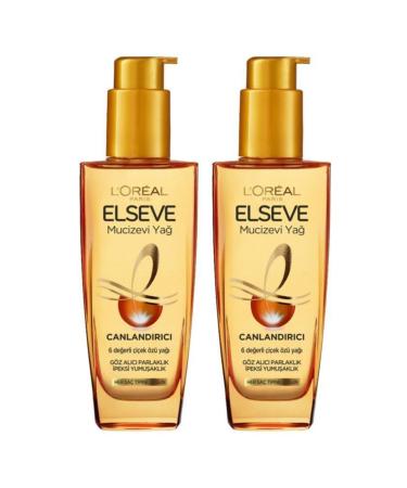 L'Oreal Paris Loreal Elseve Miraculous Revitalizing Care Oil 100 ml X2