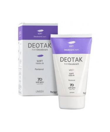Deotak Deodorant Cream Soft 35ml | Sensitive Skin