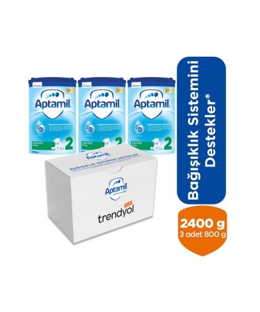 Aptamil Number 2 Child Follow-On Milk 2400 gr 1 Year+ (3 X 800 gr Smart Box)