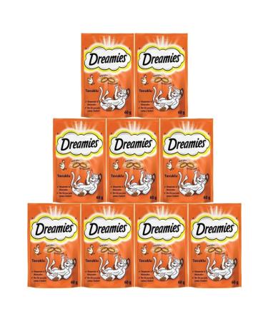 Dreamies Chicken Cat Reward Food 60 Gr 9 Pieces