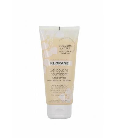 Klorane Gel Douche Nourrisant Douceur Lactee 200 ml - shower Gel
