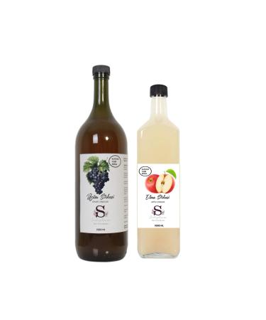 Suheylaana Natural Grape Vinegar 1500 Ml And Natural Apple Vinegar 1000 Ml