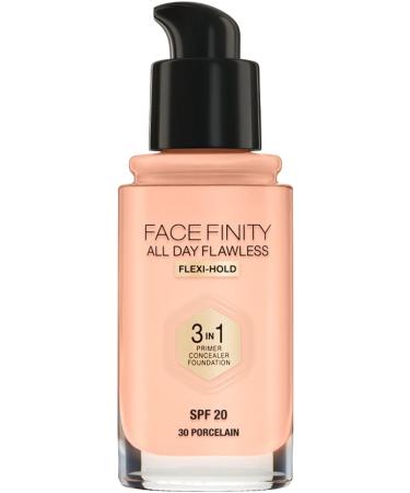 Max Factor Facefinity 3 in 1 Long-lasting Foundation 30 Porcelain - Buy Online on GoSupps.com