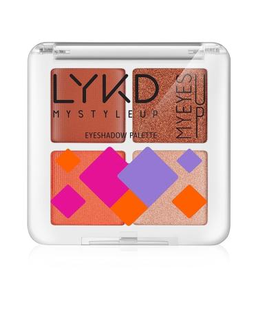 lykd Brand: 4-Pack Eyeshadow Palette 220 Orange Blossom Category: Eyeshadow