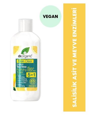 Dr. Organic Skin Clear Tonic 200 Ml