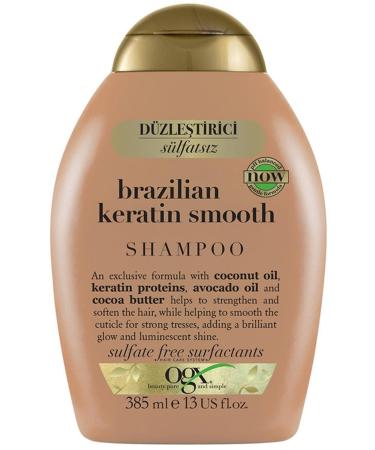 OGX Straightening Brazilian Keratin Shampoo 385 Ml