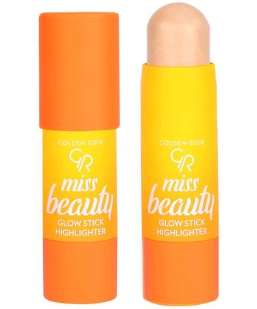 Golden Rose Miss Beauty Glow Stick Illuminator Star Glow