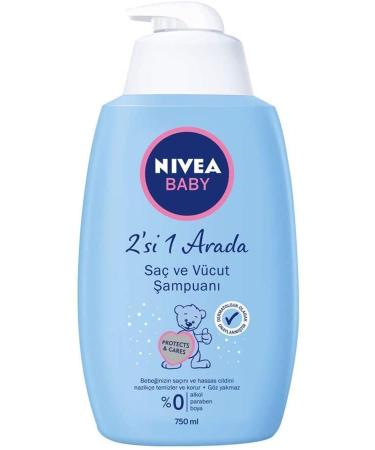 NIVEA Baby Hair and Body Shampoo 750 Ml