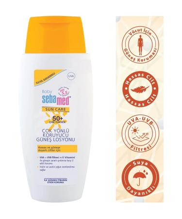 Sebamed Baby Sun Lotion | Baby Sun Cream Spf50+ 150ml - Buy Online on GoSupps.com