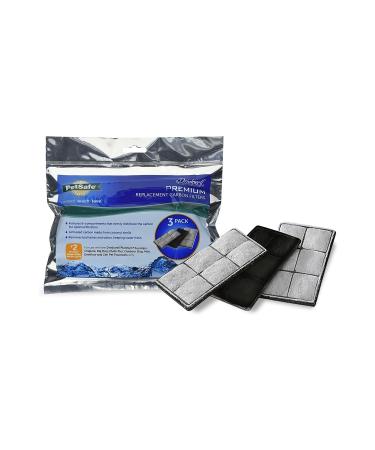 Pet Safe Drinkwell Premium Replacement Charcoal Filters Pack of 3