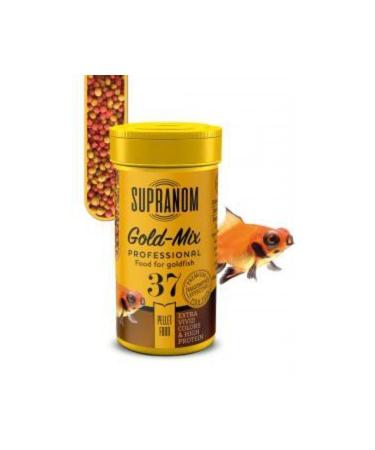 Supranom Japanese Fish Food Gold-mix Pellet Food 250 ml