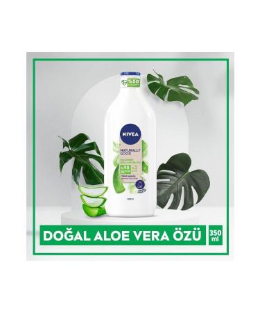 NIVEA Naturally Good Body Lotion Aloe Vera 350 Ml - Buy Online on GoSupps.com