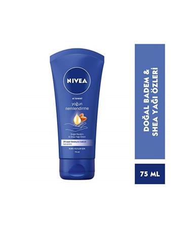 NIVEA Intensive Moisturizing Hand Cream 75ml Natural Almond Oil and Shea Butter Extracts - Buy Online on GoSupps.com