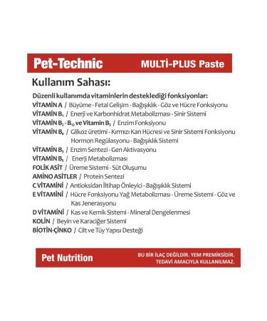 Pet-Technic Pet Technic 2li Multi Plus Paste Multivitamin Support - Buy Online on GoSupps.com