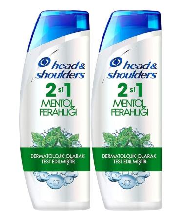 Head And Shoulders Head & Shoulders Menthol Freshness 600+350ml 950ml 2 in 1 Shampoo