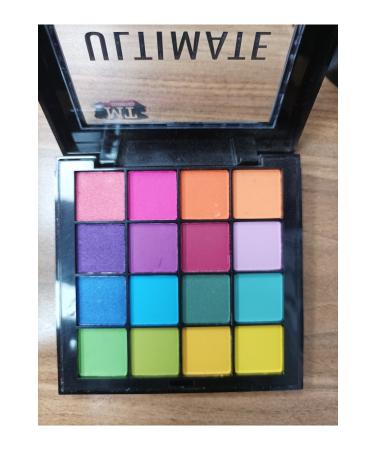 MT Ultimate 16 Colors Eyeshadow Palette 01 Brown Tones