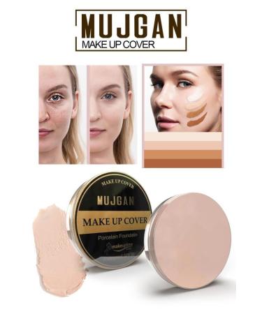 MUJGAN Make Up Cover Porcelain Foundation Concealer 9