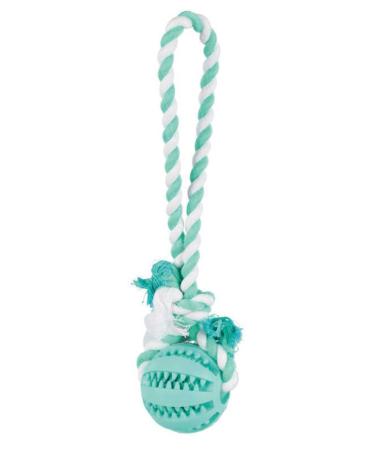 Trixie Dog Dental Ball Play Rope - Tazemama Express