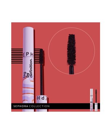 Sephora Big By Definition Mascara Ultra Black Ultra Black - Buy Online on GoSupps.com