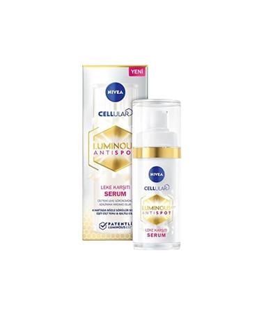 NIVEA Luminous630 Anti-Spot Serum 30 ml Skin Serum for Sun Pregnancy and Puberty Spots