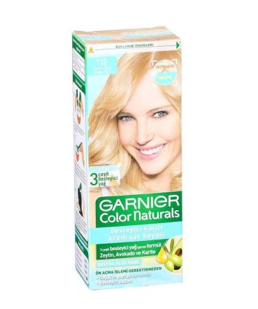 Garnier Color Naturals Hair Dye 1.10 Extra Light Blonde