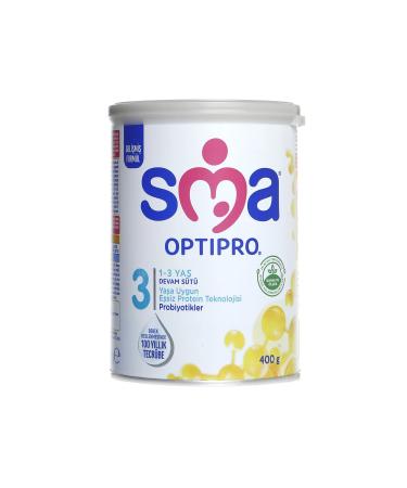 SMA Optipro Probiotic 3 400 Gr 1-3 Years Follow-On Milk - Buy Online on GoSupps.com